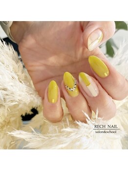 レッシュネイル サロンアンドスクール(RECH NAIL salon&school)/Dalmatian★