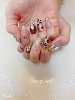 ネイルサロンファンシー(Fancy)/ヒョウ柄ネイル