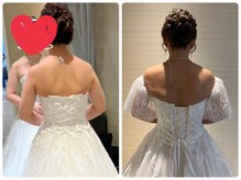 バイオレット/産後ブライダルのお客様☆