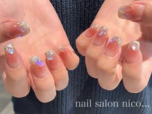 ニコ(nico…)/チークネイル