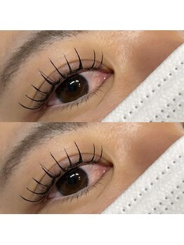 リグ 大屋駅前店(LIG)/真ん中長めにデザインマツエク