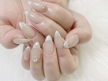 レアリゼ ネイル(Realiser nail)/~silver lame French~
