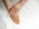 ピオニーネイル(peony nail)の写真/一生に一度の結婚式を輝かせる上品で華やかなブライダルネイル。ここでしか出来ない上質なデザインをご提案