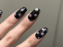yomu eyenail/手描きお花ネイル