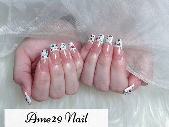 エイミ29ネイル(AME29 Nail)の写真/ご新規様限定★【ジエルオフ無料】で初めての方も大歓迎！トレンドデザインをお得に体験するなら当サロンへ