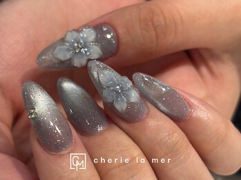 シェリーラメール 新宿店(cherie la mer)/フラワーネイル