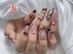 ハチコウネイルサロン 渋谷(Hachiko Nail Salon)の写真/カラー2000種類と超豊富♪【チップ長さだし★10本+パーツ2個￥9600】指先からオシャレになりませんか？