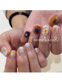 大理石×天然石mix