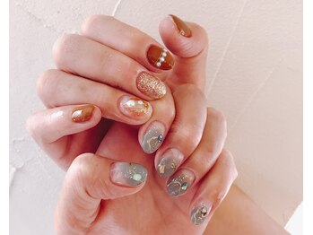 ネイルサロン ティフィン(tiffin)/~甘辛MIXネイル~