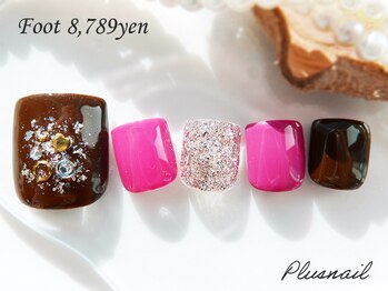 プラスネイル 池袋西口店(PLUS NAIL)/【1527】定額8789円バレンタイン