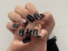 コム 草加マルイ店(com by neolive)/黒フレンチ＊8050円