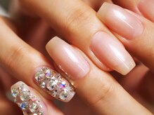 ネイルアトリエ タル(nail atelier dal)/艶々ワンカラー＋マオプリズム