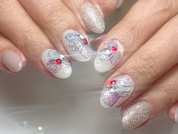 ジョアネイル(JOA Nail)/フラワー/ミラー/ラメ