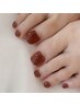 【ご新規様限定！】ワンカラーラメグラfoot￥5500