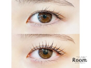 ルーム 川越店(Room)の写真/【一重/奥二重の方も必見☆】歴10年の以上のベテランスタッフ在籍♪目元の悩みも徹底解消！