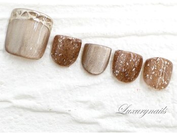 ラグジュアリーネイルズ タカダノババ(Luxury Nails Takadanobaba)/オトナ*ニュアンスNail