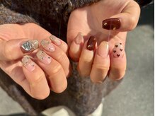 アトリエループ(atelier Loop by shiho)/mikaハートネイル