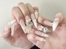 モカ 心斎橋(moca by Lee)/【miyuu】フレンチネイル