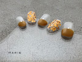 4)7000円 秋ネイル 0813c