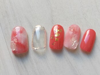 ナビネイル(Nabi nail)/タイダイネイル