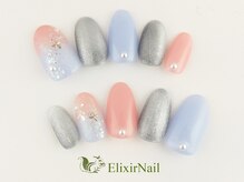 エリクサーネイル 神田(Elixir Nail)/シンプル &nbsp;/クーポン使用