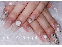 ワッカ ネイル(wacca nail)の雰囲気（10本コースB(有料パーツあり)）