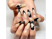 マハロクーレイ(Mahalo Ku’u Lei)/【ブラックキティネイル】