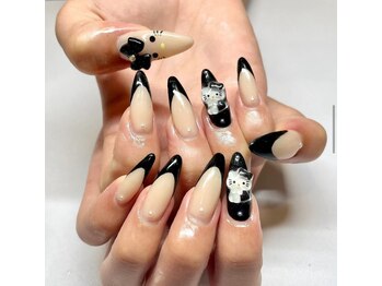 マハロクーレイ(Mahalo Ku’u Lei)/【ブラックキティネイル】