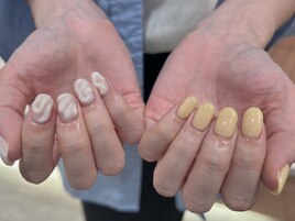 シンプルニュアンスネイル