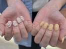 シンプルニュアンスネイル
