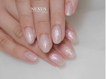 ネクサス(NEXUS)/オーロラのバカラグラスネイル