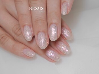 ネクサス(NEXUS)/オーロラのバカラグラスネイル