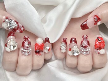 オーラムネイル(Aurum Nail ）)/チェックネイル