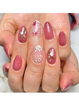 ソレイユ(Soleil)/フラワーネイル