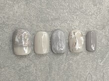カラネイル 南森町店(calla nail)/漆喰ニュアンスアート