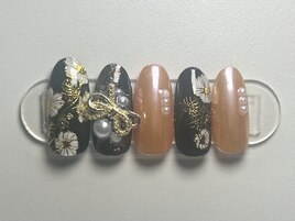 お正月/和柄/花/水引/和装