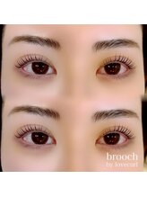 ブローチ バイ ラブカール(brooch by love curl)/パリジェンヌラッシュリフト