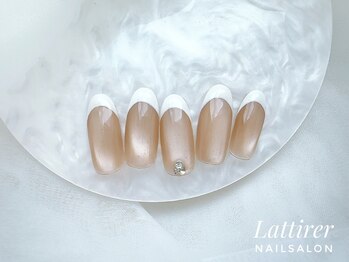 ラティレ 銀座(Lattirer)/マグネットベースフレンチネイル