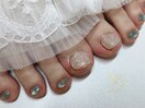 フットネイルデザイン♪