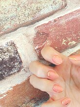 爪ソウシャイン(爪 SO SHINE)/オレンジニュアンス☆