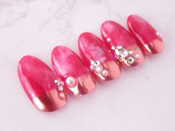 モアニヒロオ 広尾駅前店(MOANI Hiroo)/ニュアンスネイル☆フィルイン