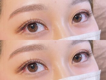 まつげエクステサロン ヘアーリゾートエーアイ 東陽町店(hair resort Ai)/ブラウンフラット140本