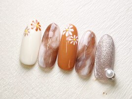 お花ネイル