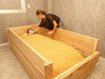 酵素風呂 アンド ヨガスタジオ by エルエムジー(lmg)/熱さ調節も可能です