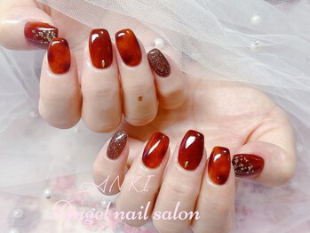 エンジェルネイルサロン(Angel nail salon)/べっ甲/ニュアンス/マーブル