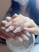 ラムネイル 恵比寿店(RAMU nail)/チップ長さ出しグラデーション