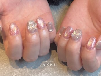 春色マグネットネイル