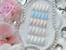 【HAND】初回ソフトジェルオフ無料☆ミラー/オーロラアートデザイン☆¥10500