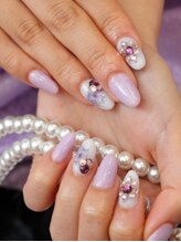 エスフィーネイルサロン ブリーユ(Esfy nailsalon Brille)/パステルシンプルスカルプ