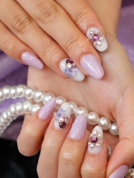 エスフィーネイルサロン ブリーユ(Esfy nailsalon Brille)/パステルシンプルスカルプ